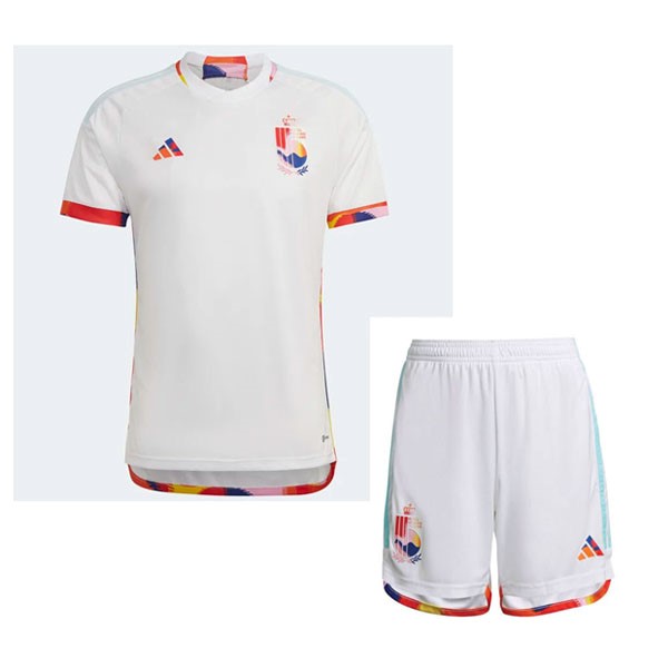 Trikot Belgien Auswarts Kinder 2022-23